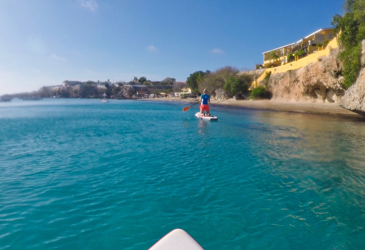 learn to paddle board